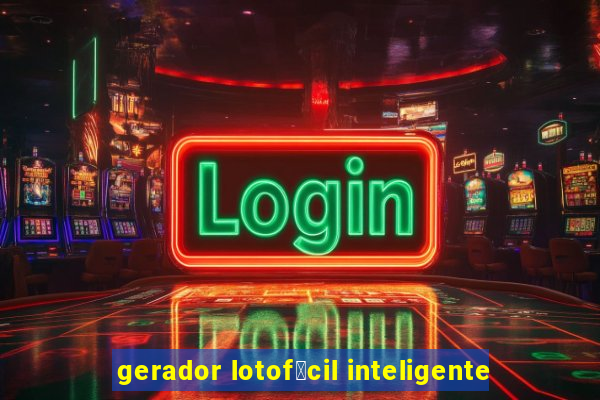 gerador lotof谩cil inteligente